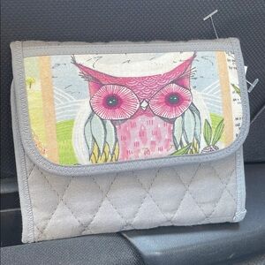 Quilted behold Owl Dreame ID Women Wallet
